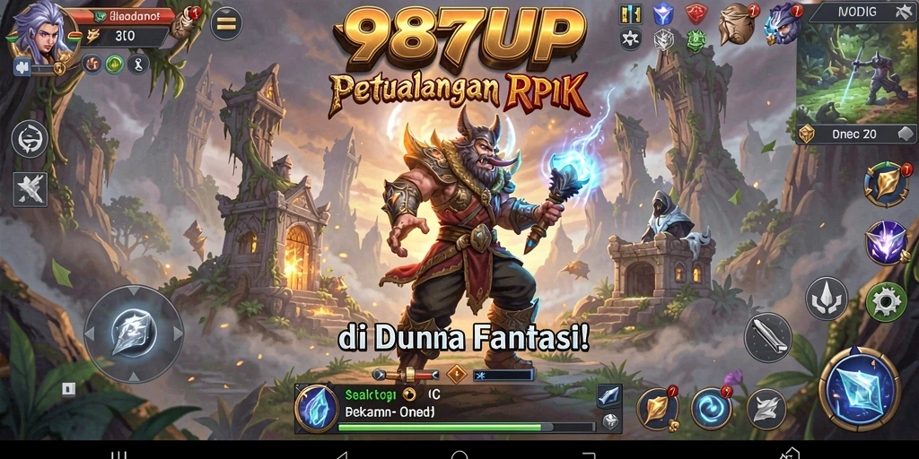 Tampilan menarik dari gameplay 987UP yang memukau.