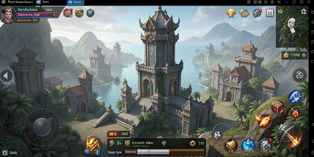 Gameplay seru AA62 dalam genre Tower Defense.