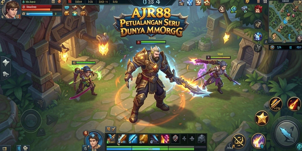 Tampilan menarik gameplay MMORPG AJR88 yang menampilkan petualangan seru.