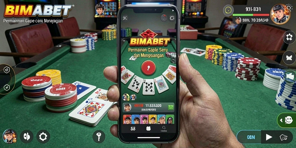 Tampilan gameplay seru dan interaktif dari BIMABET.