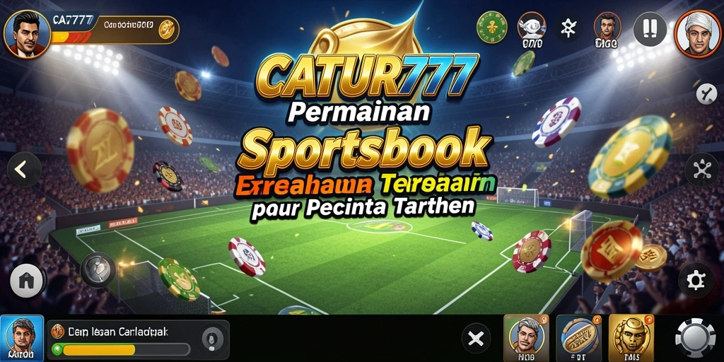 Tampilan antarmuka CATUR777 yang menarik saat permainan berlangsung.