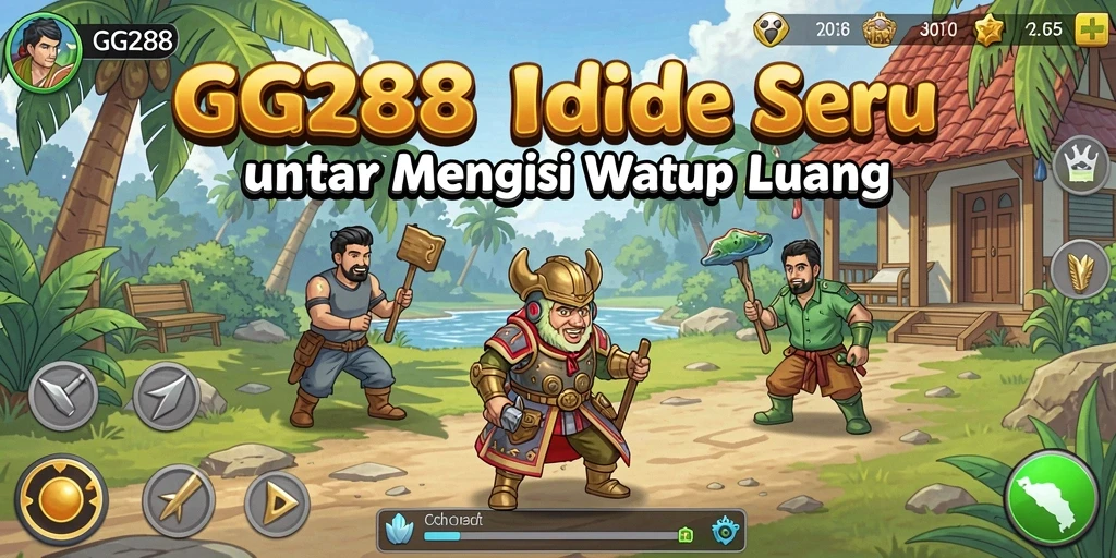 Tampilan gameplay GG288 yang menarik dan penuh warna.