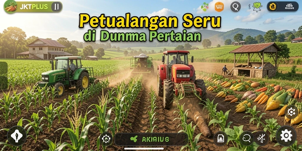 Tampilan gameplay yang seru dan menarik dalam JKTPLUS.