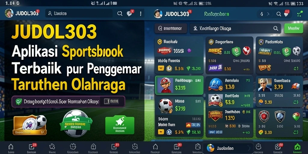 Tampilan screenshot utama JUDOL303 menampilkan fitur taruhan langsung yang menarik.