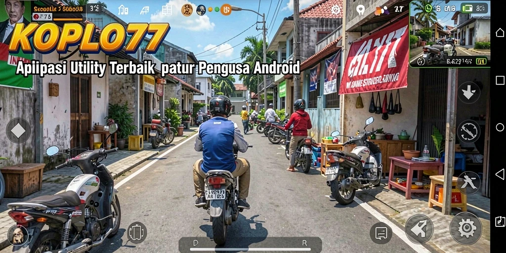 Tampilan antarmuka KOPLO77 yang intuitif dan mudah digunakan.