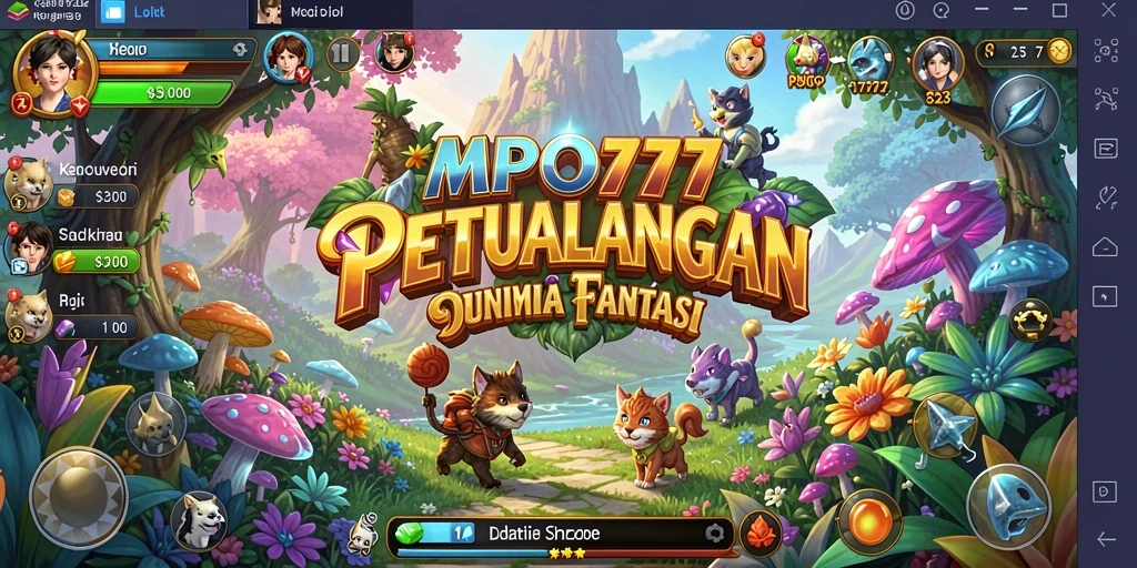 Tampilan gameplay seru dalam petualangan MPO777 yang memukau.