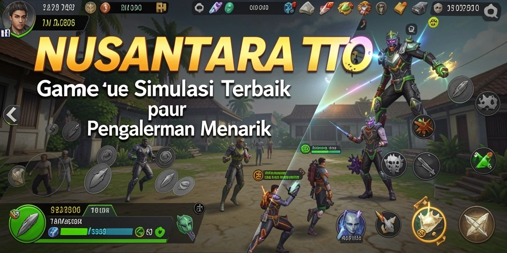 Screenshot gameplay NUSANTARATOTO yang menampilkan mode simulasi yang menarik.