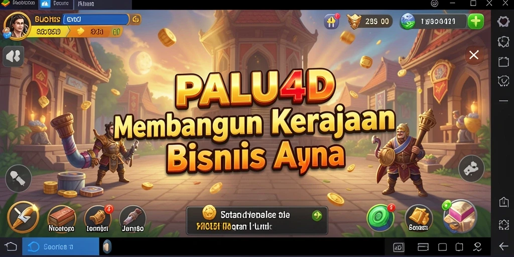 Tampilan gameplay PALU4D yang menarik dan interaktif.