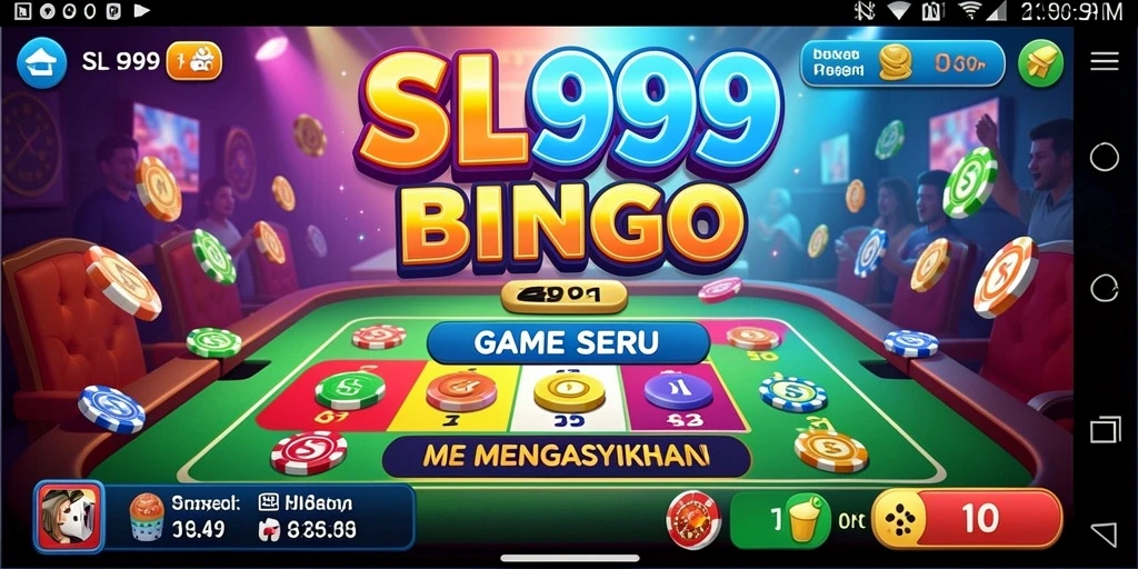 Tampilan permainan Bingo yang menarik di SL999.