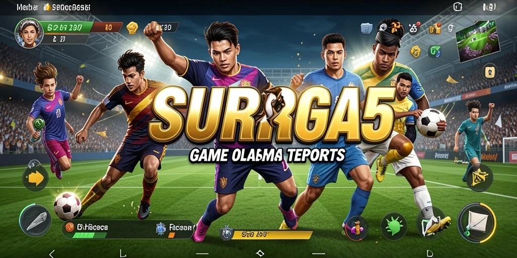 Tampilan gameplay SURGA55 yang mendebarkan dan seru.