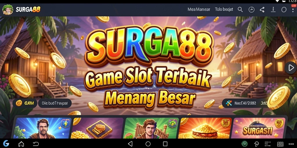 Gameplay Slot SURGA88 yang menarik dengan grafis yang menawan.