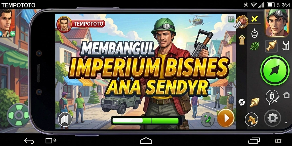 Gameplay mendalam dari TEMPOTOTO yang menantang dan strategis.