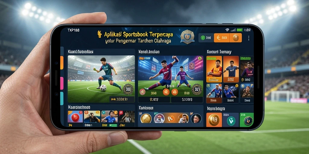 Tampilan menarik dari gameplay taruhan olahraga TKP188.