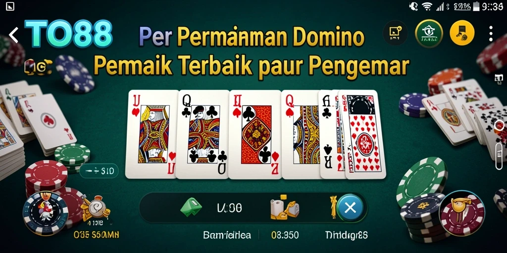 Screenshot gameplay TO88 menampilkan aksi Domino yang seru.